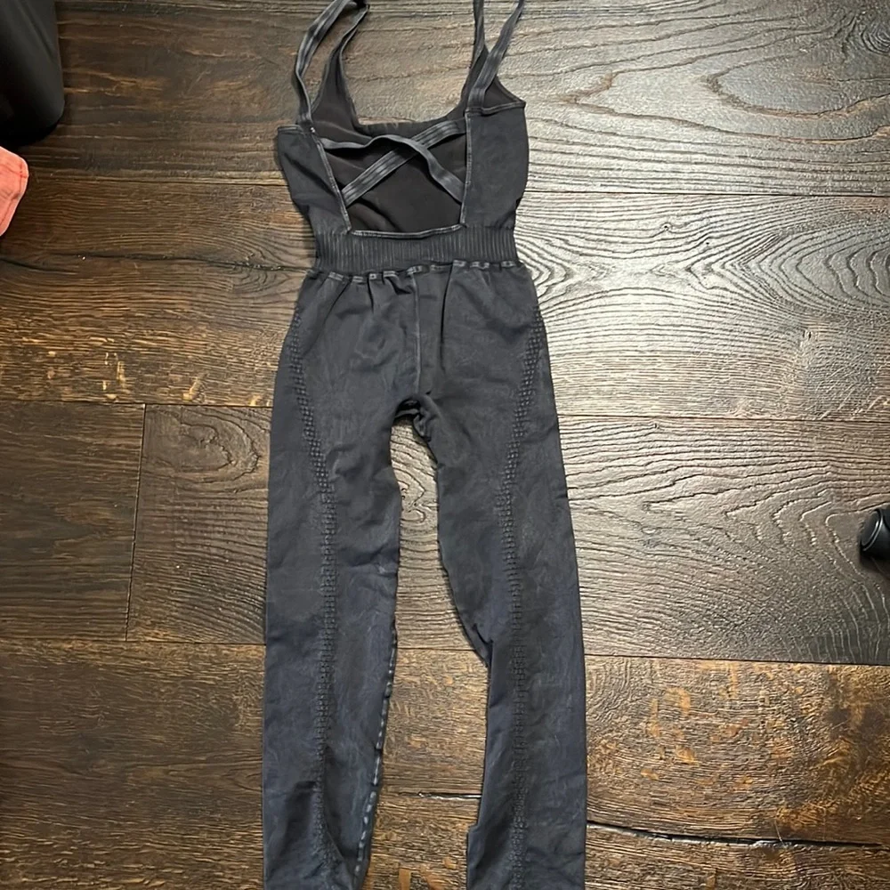 NWOT FP Movement Good Karma Onesie - Washed Black - XS/S - Picture 9 of 11